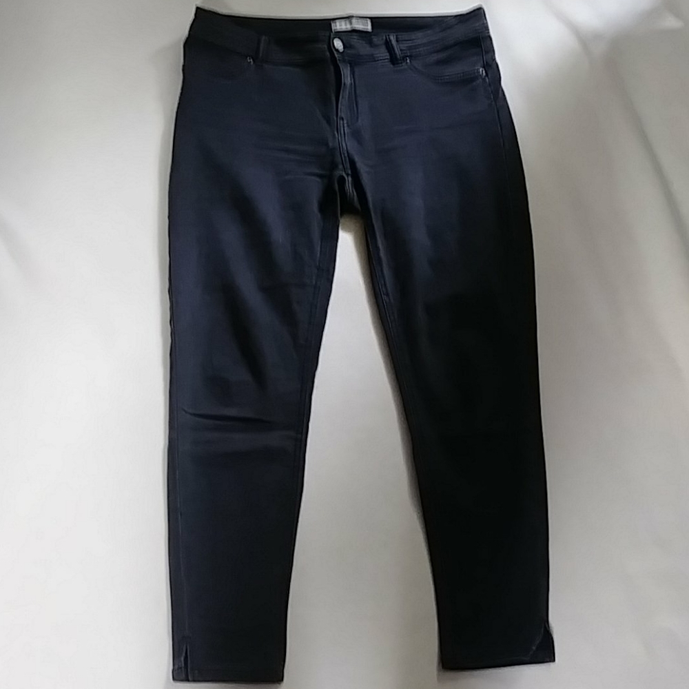Jeggings in smokey gray wash